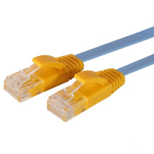 Cable de remiendo plano del utp del cat5e del precio de fábrica